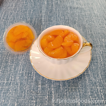 Prix ​​usine 4oz mandarin orange dans le jus de fruits